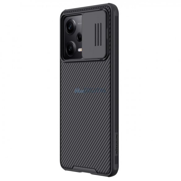 Husă Nillkin CamShield Pro pentru Xiaomi Redmi Note 12 Pro / Poco X5 Pro 5G Husă cu husă pentru cameră neagră