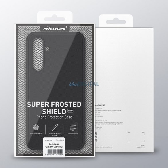 Nillkin Super Frosted Shield Pro Husă pentru Samsung Galaxy A54 5G Armor Husă + Phone Stand Negru