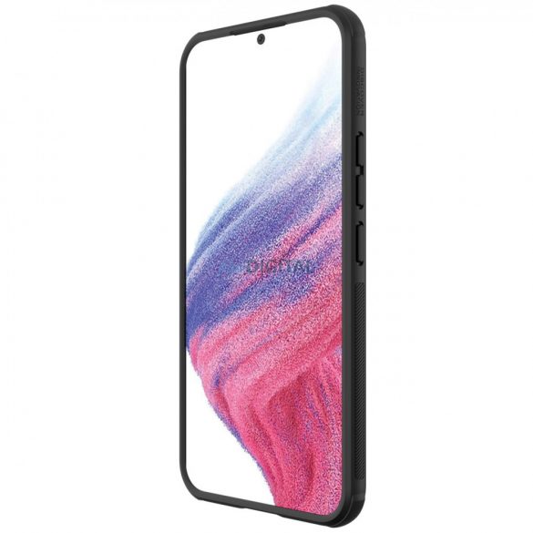 Nillkin Super Frosted Shield Pro Husă pentru Samsung Galaxy A54 5G Armor Husă + Phone Stand Negru