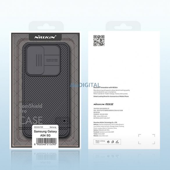 Husă Nillkin CamShield Pro pentru Samsung Galaxy A54 5G cu Husă pentru cameră foto negru