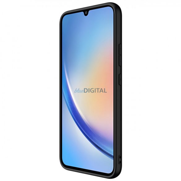 Husă texturată Nillkin pentru Samsung Galaxy A34 5G Husă din nailon armat negru