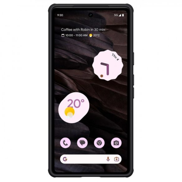 Husă blindată Google Pixel 7a cu Husă pentru cameră Nillkin CamShield Pro Husă - Negru