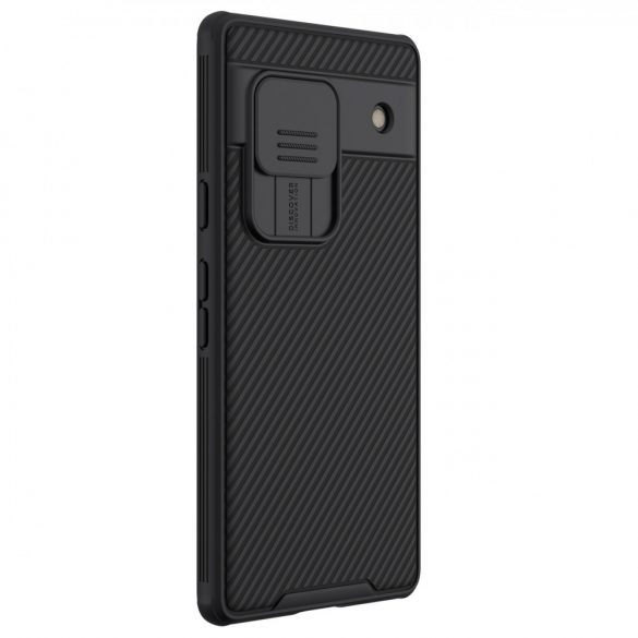 Husă blindată Google Pixel 7a cu Husă pentru cameră Nillkin CamShield Pro Husă - Negru