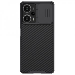 Xiaomi Redmi Note 12 Turbo / Xiaomi Poco F5Husăblindată cu Husă pentru cameră Nillkin CamShield Pro Husă - Negru