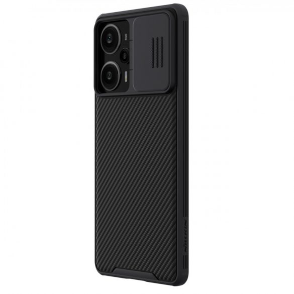 Xiaomi Redmi Note 12 Turbo / Xiaomi Poco F5Husăblindată cu Husă pentru cameră Nillkin CamShield Pro Husă - Negru