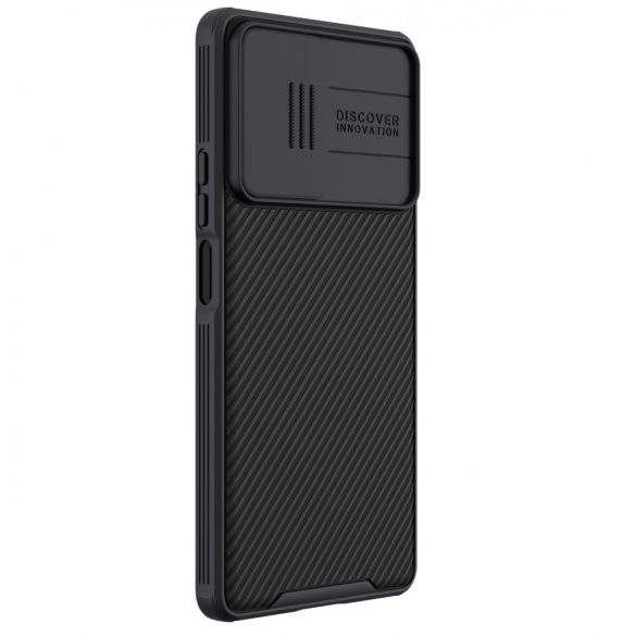 Xiaomi Redmi Note 12 Turbo / Xiaomi Poco F5Husăblindată cu Husă pentru cameră Nillkin CamShield Pro Husă - Negru