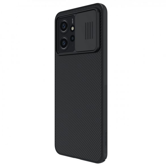 Xiaomi Redmi Note 12Husăblindată cu Husă pentru cameră Nillkin CamShield Husă - negru