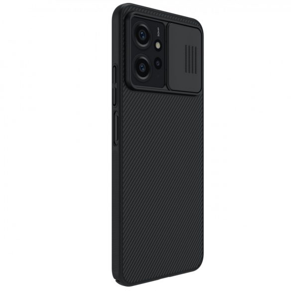 Xiaomi Redmi Note 12Husăblindată cu Husă pentru cameră Nillkin CamShield Husă - negru