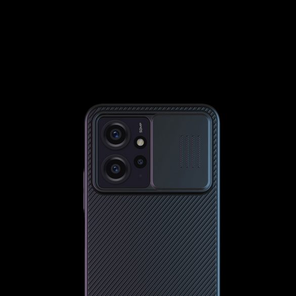 Xiaomi Redmi Note 12Husăblindată cu Husă pentru cameră Nillkin CamShield Husă - negru