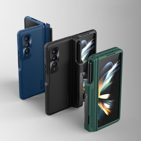 Husă Nillkin Super Frosted Shield Armor pentru Samsung Galaxy Z Fold 4 - neagră