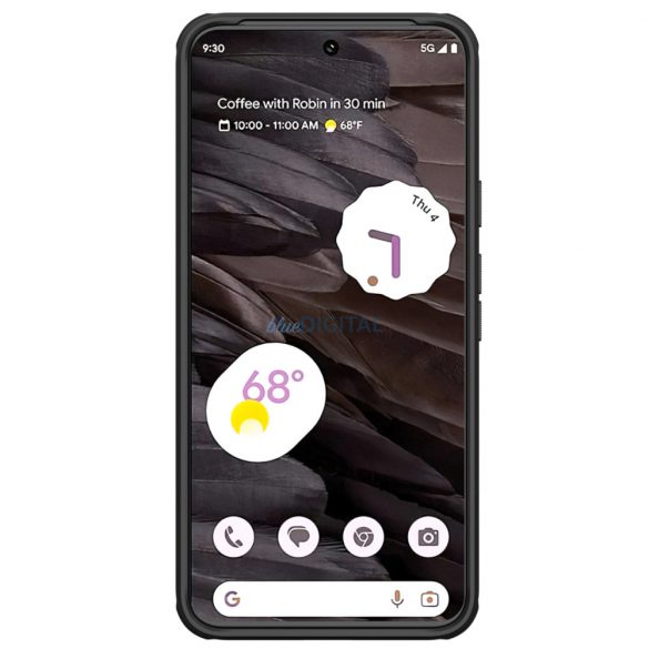 Nillkin Super Frosted Shield Pro Husă întărită pentru Google Pixel 8 - negru