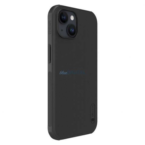 Husă magnetică Nillkin Super Frosted Shield Pro pentru iPhone 15 - neagră