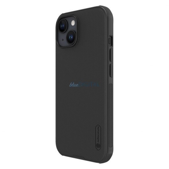 Husă magnetică Nillkin Super Frosted Shield Pro pentru iPhone 15 - neagră