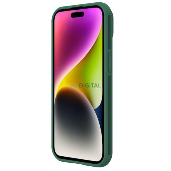 Nillkin CamShield Pro Magnetic Husă pentru iPhone 15 cu Husă pentru cameră - verde