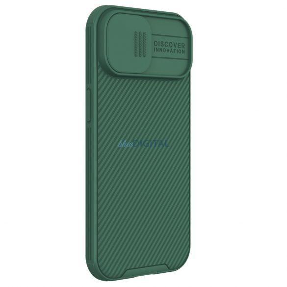 Nillkin CamShield Pro Magnetic Husă pentru iPhone 15 cu Husă pentru cameră - verde