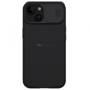 Nillkin CamShield Pro Magnetic Husă pentru iPhone 15 Plus cu Husă pentru cameră - negru