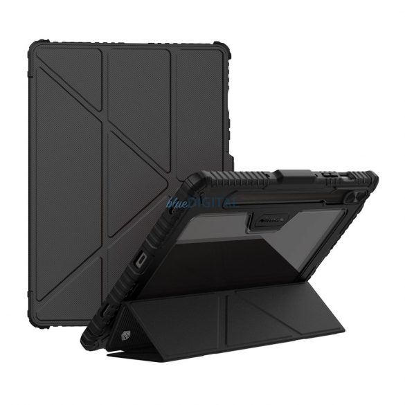 Husa Nillkin Bumper Leather Case Pro pentru Samsung Galaxy Tab S9 - neagra