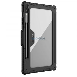 Husa Nillkin Bumper Leather Case Pro pentru Samsung Galaxy Tab S9+ - neagra