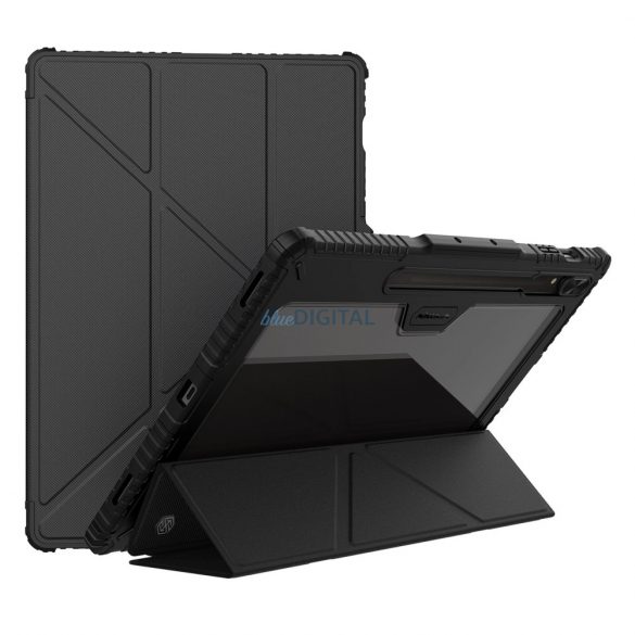 Husa Nillkin Bumper Leather Case Pro pentru Samsung Galaxy Tab S9 Ultra - neagra