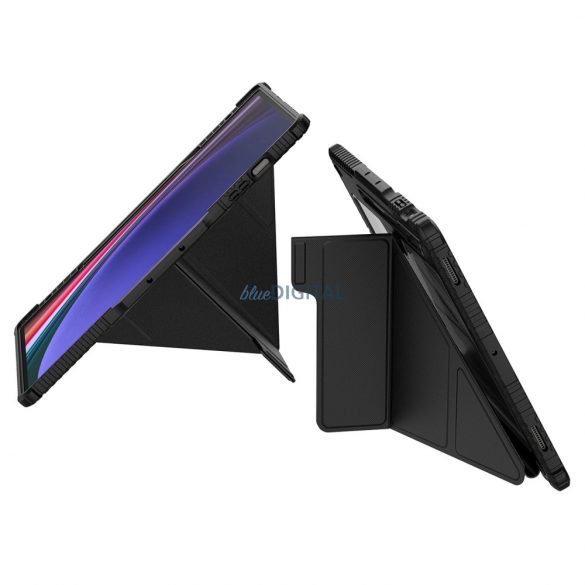 Husa Nillkin Bumper Leather Case Pro pentru Samsung Galaxy Tab S9 Ultra - neagra