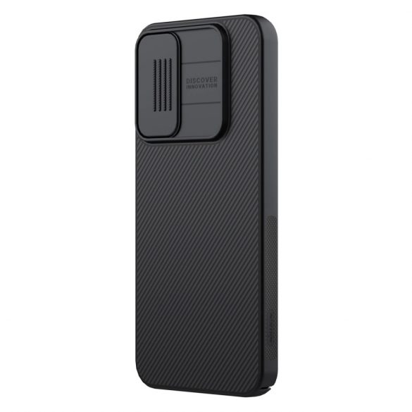 Husă cu Nillkin CamShield Husă capac de cameră pentru Samsung Galaxy A15 5G - negru