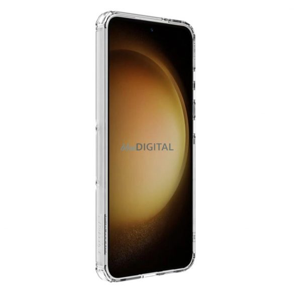 Husă blindată Nillkin Nature Pro cu inel magnetic pentru Samsung Galaxy S24 - alb