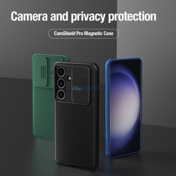 Nillkin CamShield Pro Husă blindată cu Husă pentru camera foto pentru Samsung Galaxy S24 - negru