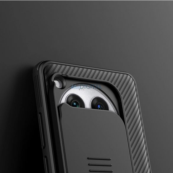 Husă Nillkin CamShield Pro cu capac pentru cameră OnePlus 12 - negru