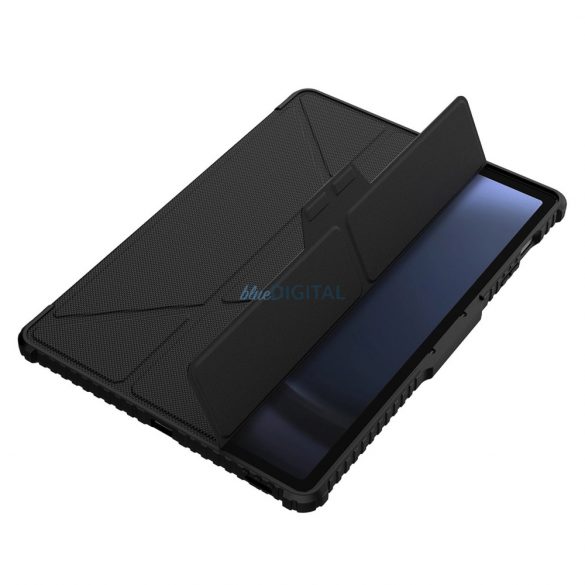 Husa Nillkin Bumper Leather Case Pro pentru Samsung Galaxy Tab S9 FE+ - neagra