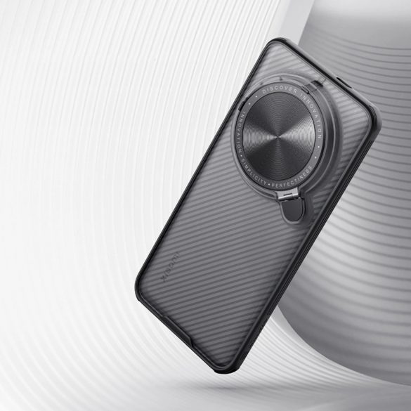 Husă Nillkin CamShield Prop pentru Xiaomi Mi 14 Ultra - Transparentă și Neagră