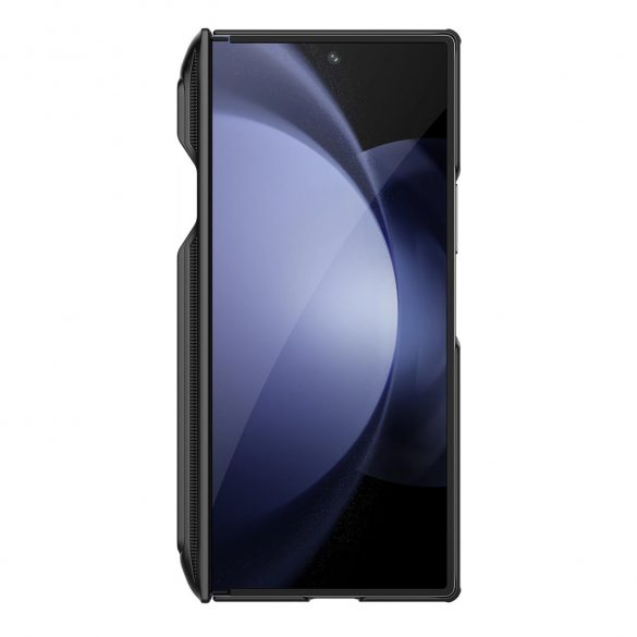 Husă magnetică Nillkin Super Frosted Shield Fold pentru Samsung Galaxy Z Fold 6 5G cu suport pentru stylus și modul magnetic - negru