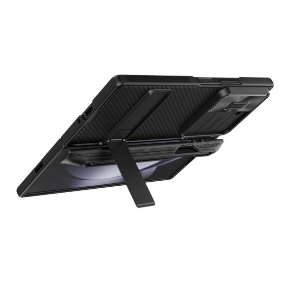 Husă Nillkin CamShield Fold pentru Samsung Galaxy Z Fold 6 5G cu suport pentru stylus - neagră