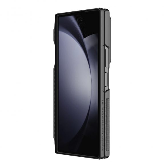 Husă Nillkin CamShield Fold pentru Samsung Galaxy Z Fold 6 5G cu suport pentru stylus - neagră