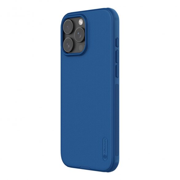 Husa Nillkin Super Frosted Shield Pro pentru iPhone 16 Pro - albastra