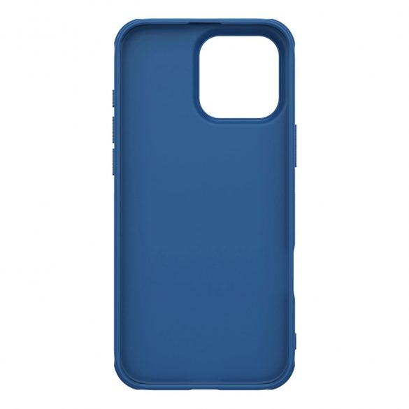 Husa Nillkin Super Frosted Shield Pro pentru iPhone 16 Pro - albastra