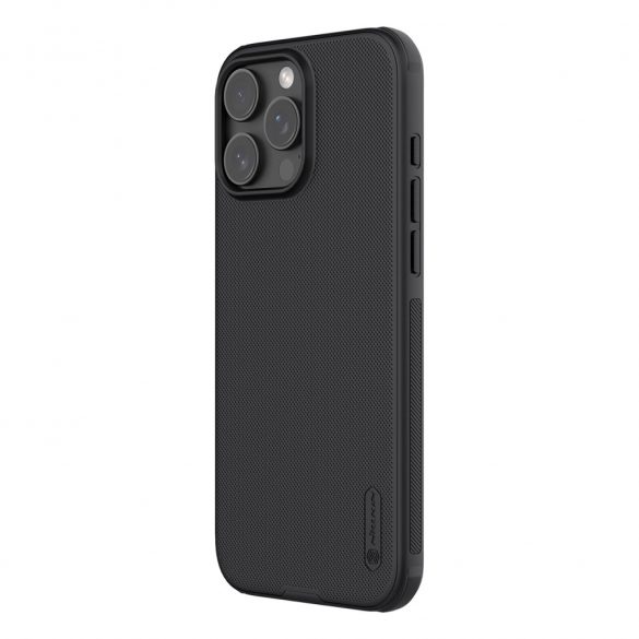 Husa Nillkin Super Frosted Shield Pro pentru iPhone 16 Pro Max - neagra