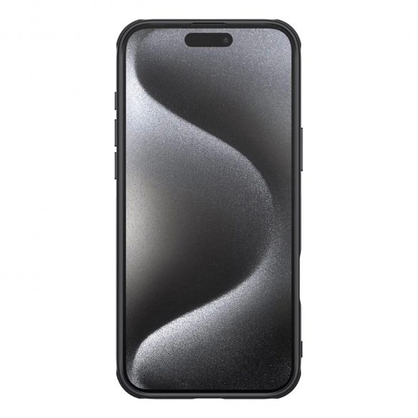 Husa Nillkin Super Frosted Shield Pro pentru iPhone 16 Pro Max - neagra