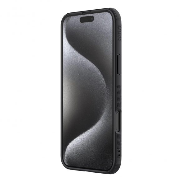 Husa Nillkin Super Frosted Shield Pro pentru iPhone 16 Pro Max - neagra