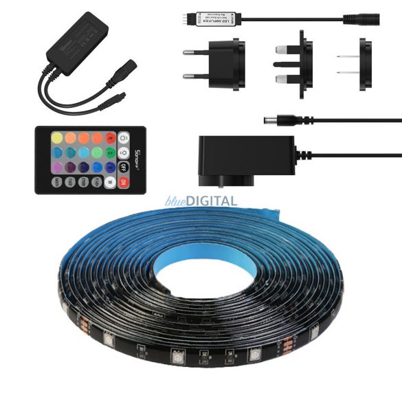 Kit Sonoff L2-2M bandă LED impermeabilă inteligentă 2m RGB telecomandă sursă de alimentare Wi-Fi