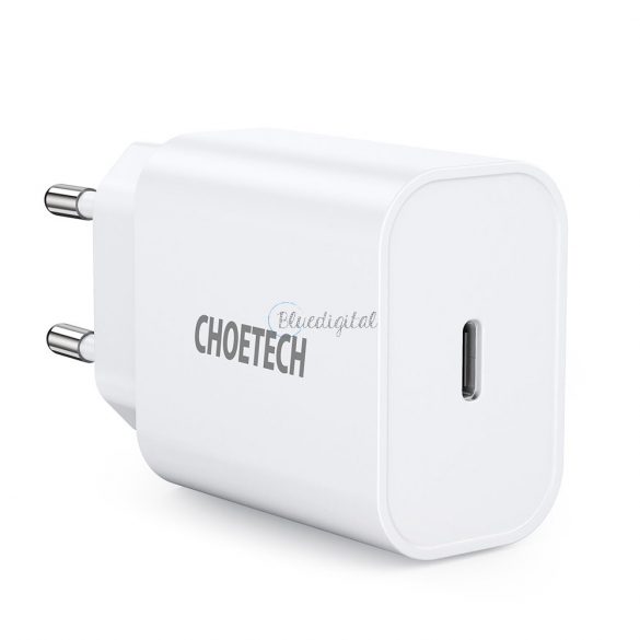 Choetech Încărcător de perete USB tip C PD 20W alb (Q5004 V4)