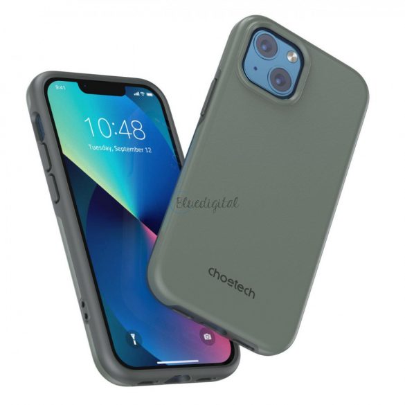 Husa telefon Choetech PC0112-MFM-GN iPhone13 MFM PC+TPU, 6,1 inchi, verde