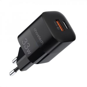 Choetech Încărcător rapid USB de perete USB tip C PD QC 33W negru (PD5006)