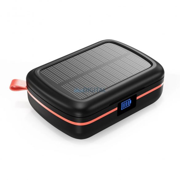 Choetech BH-T05 TWS căști wireless impermeabile + powerbank încorporat de 2500mAh - negru