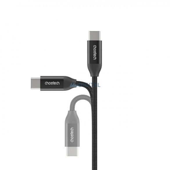 Cablu de încărcare și date Choetech USB-C - USB-C PD3.1 240W 480 Mbps 2m negru (XCC-1036)