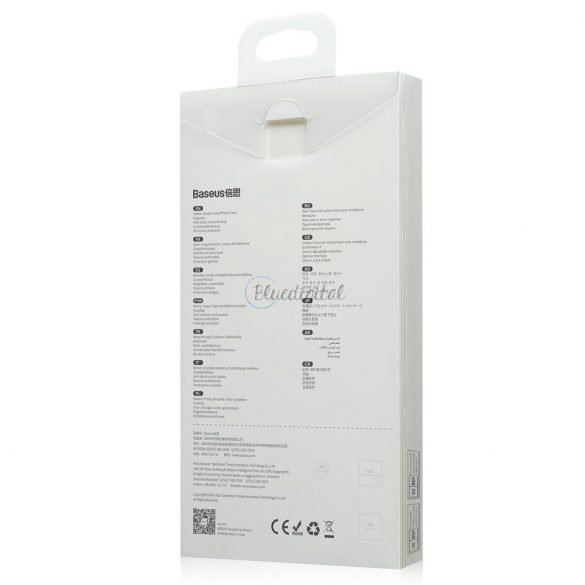 Baseus Simple Series Husă Transparent Gel TPU Husă pentru iPhone 13 Pro Max transparent (ARAJ000202)