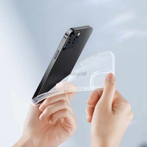 Baseus Simple Series Husă Transparent Gel TPU Husă pentru iPhone 13 Pro Max transparent (ARAJ000202)