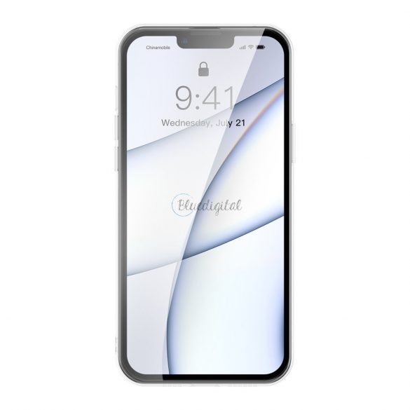 Husă de protecție din sticlă mată Baseus pentru iPhone 13 Pro Max transparent (ARWS000202)