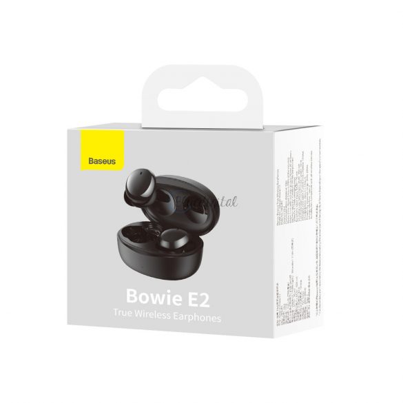 Căști wireless Baseus Bowie E2 TWS Bluetooth 5.2 rezistente la apă IP55 Negru (NGTW090001)