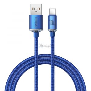 Cablu de date cu încărcare rapidă USB tip A la USB tip C100W 1,2m albastru (CAJY000403)