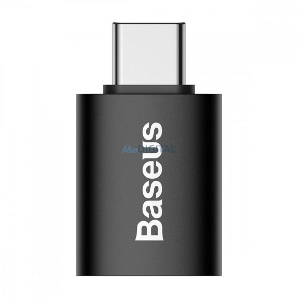 Baseus Ingenuity Series adaptor USB tip C la USB-A 3.2 gen 1 negru (ZJJQ000001)